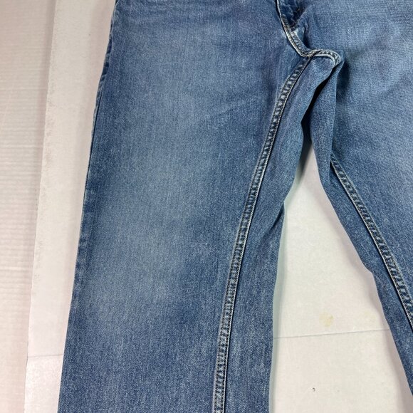 Levi's Jeans Men 31x29* 559 Relaxed Straight Blue Faded Stretch Denim Tag 32x30 - Picture 4 of 16